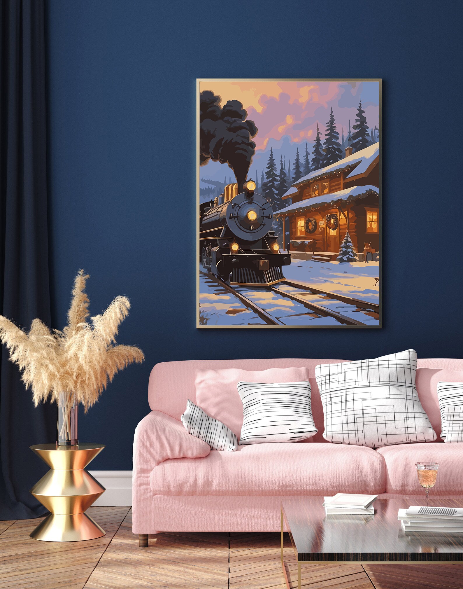 Set Pictură pe numere – Trenul Polar 6230