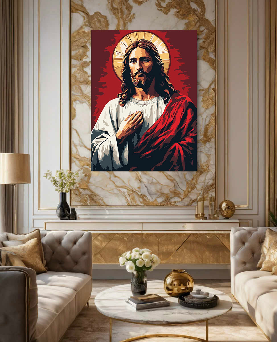 Set Pictură pe numere – Isus Hristos 6251