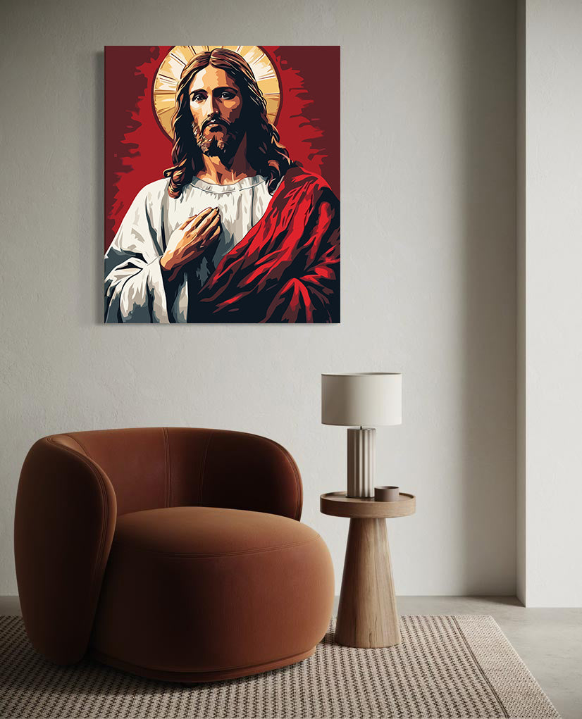 Set Pictură pe numere – Isus Hristos 6251