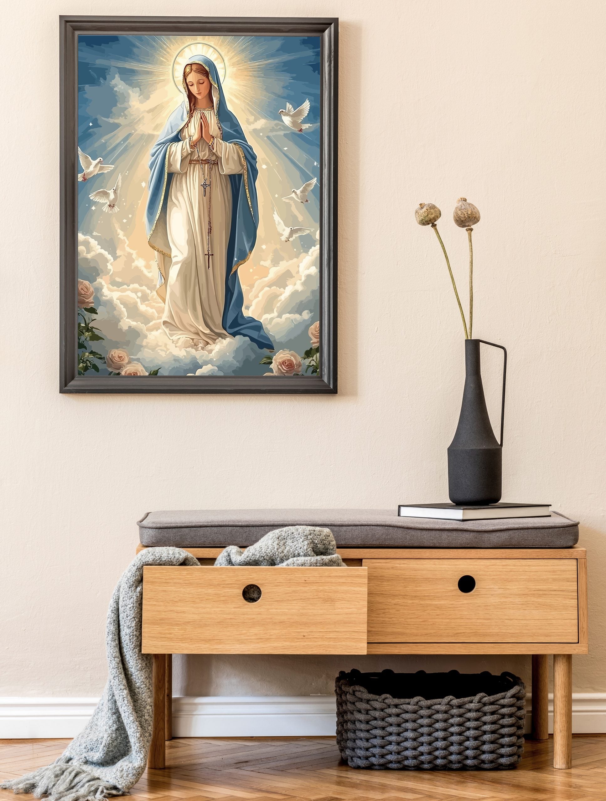 Set Pictură pe numere – Adormirea Măicii Domnului 6253