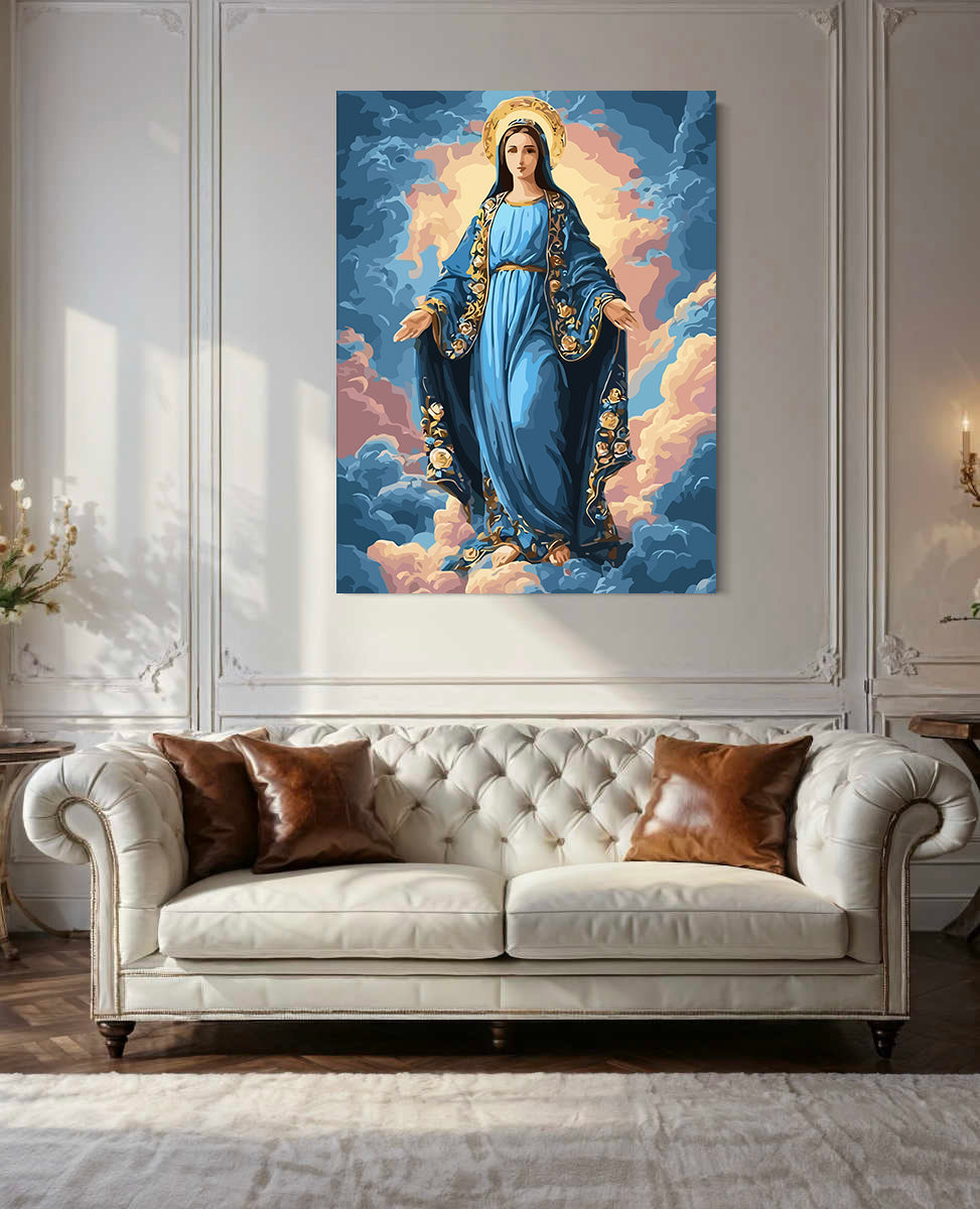 Set Pictură pe numere – Adormirea Măicii Domnului 6254