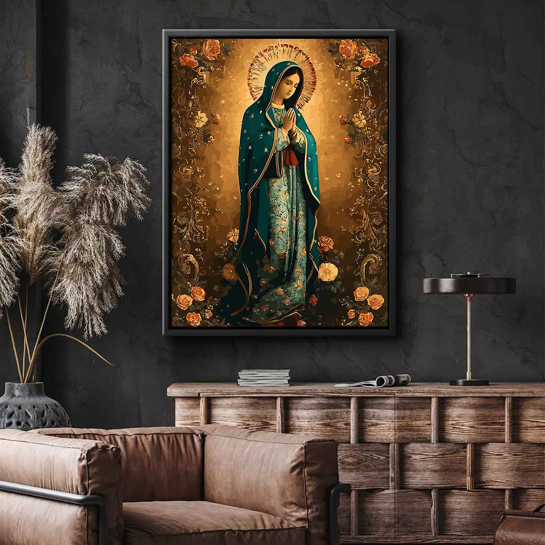 Set Pictură pe numere – Sfânta Fecioara De Guadalupe 6256