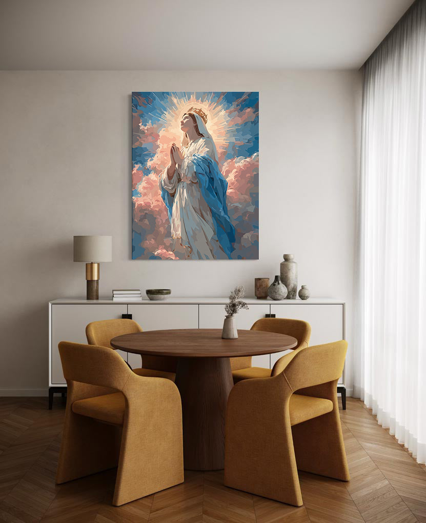 Set Pictură pe numere – Fecioara Maria 6257