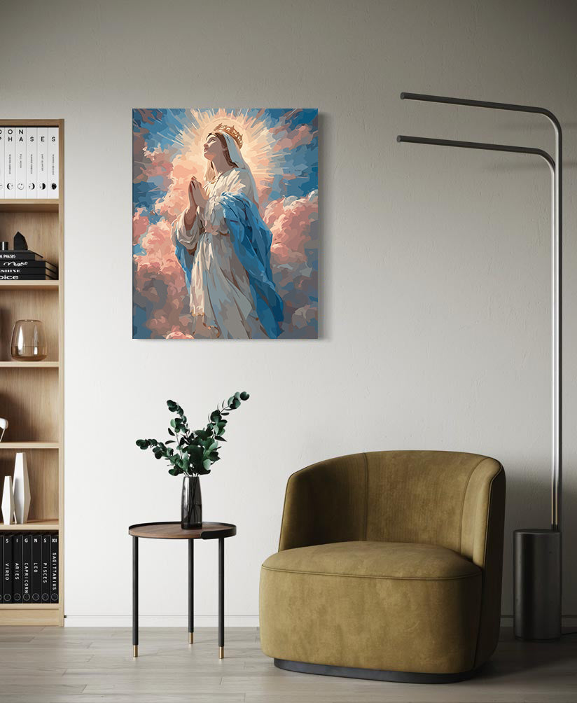 Set Pictură pe numere – Fecioara Maria 6257