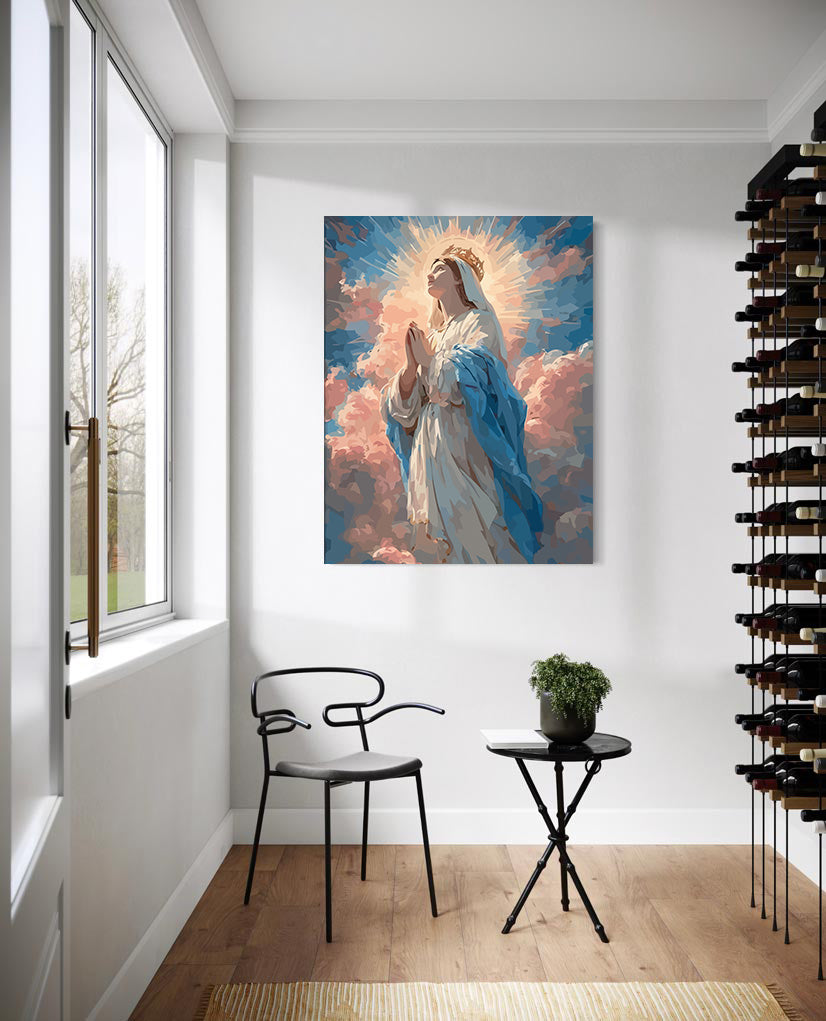 Set Pictură pe numere – Fecioara Maria 6257