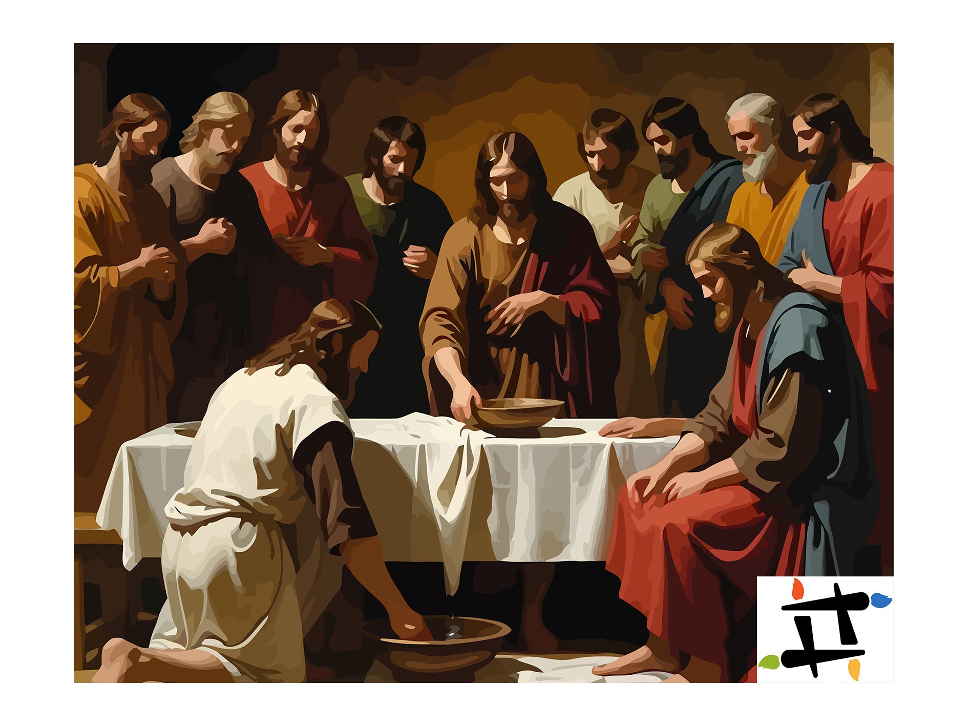 Set Pictură pe numere – Curățarea Spirituală 6265