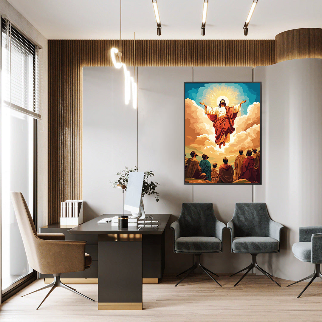 Set Pictură pe numere – Înălțarea Lui Isus Hristos 6269