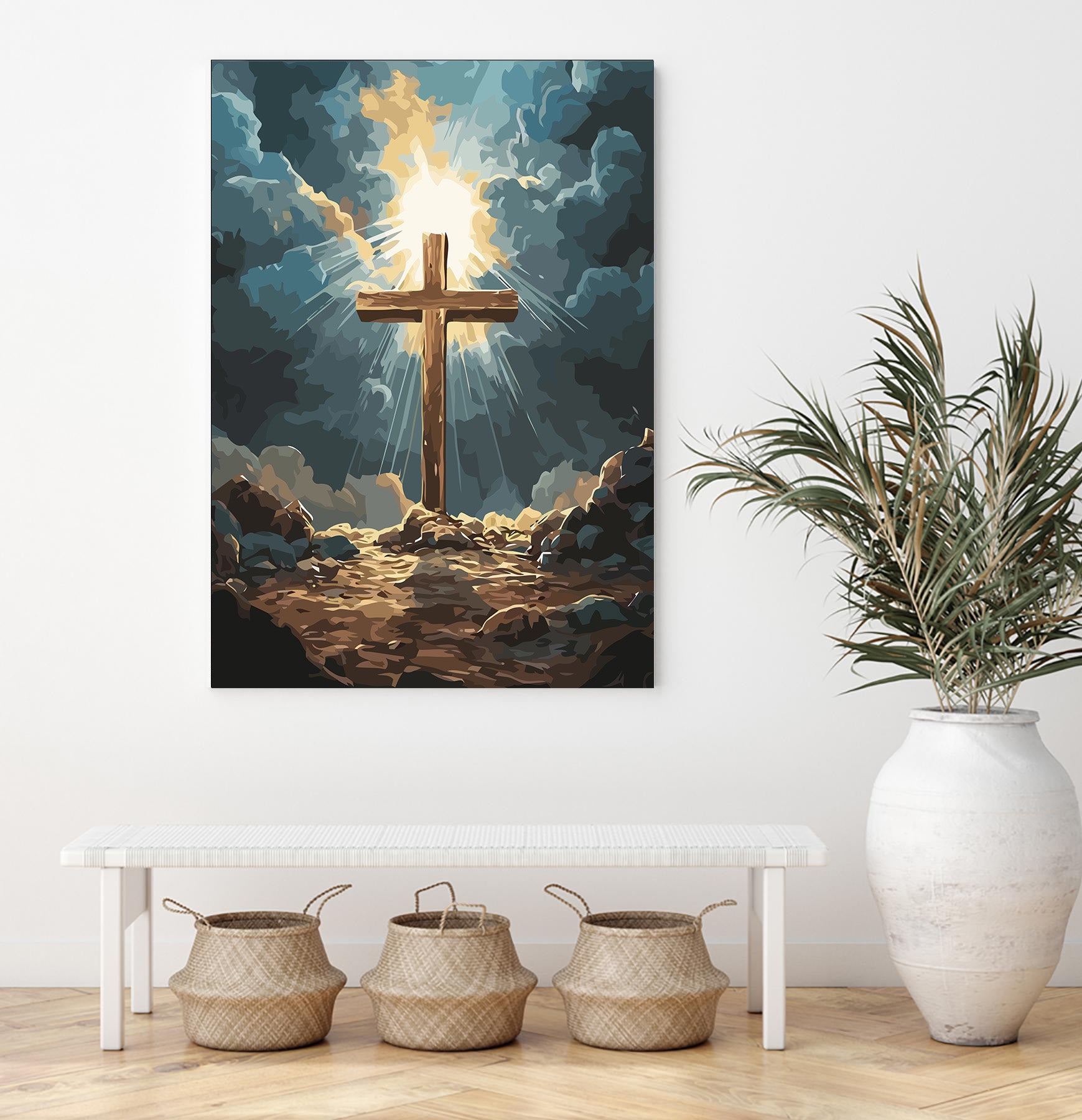 Set Pictură pe numere – Cruce Creștină 6276