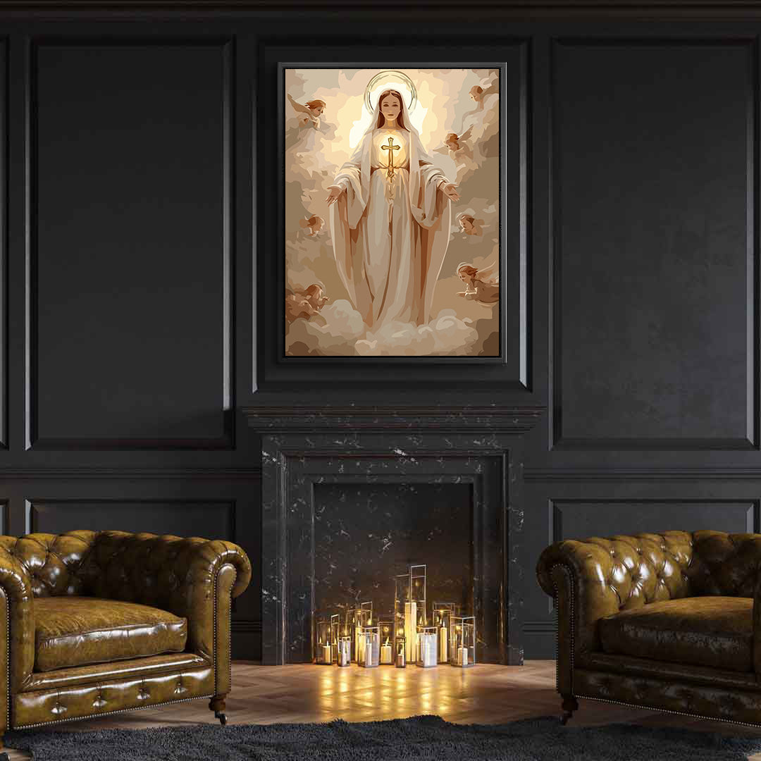 Set Pictură pe numere – Fecioara Maria 6279