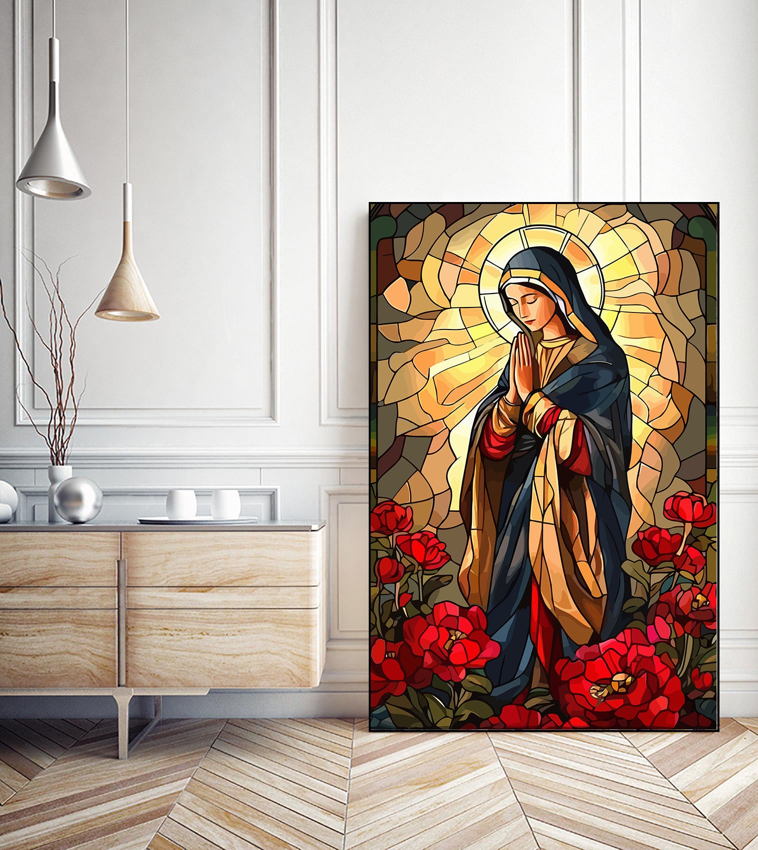 Set Pictură pe numere – Fecioara Maria 6291