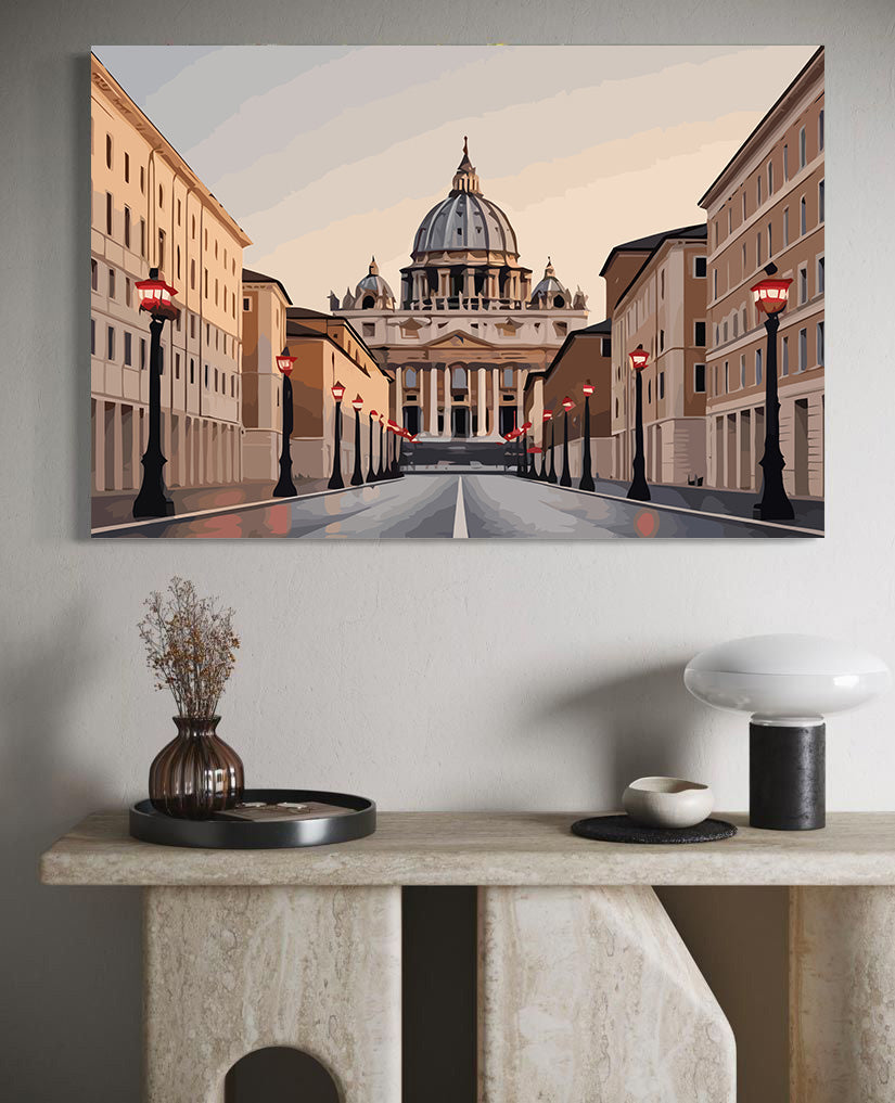 Set Pictură pe numere – Drumul Către Vatican 6301