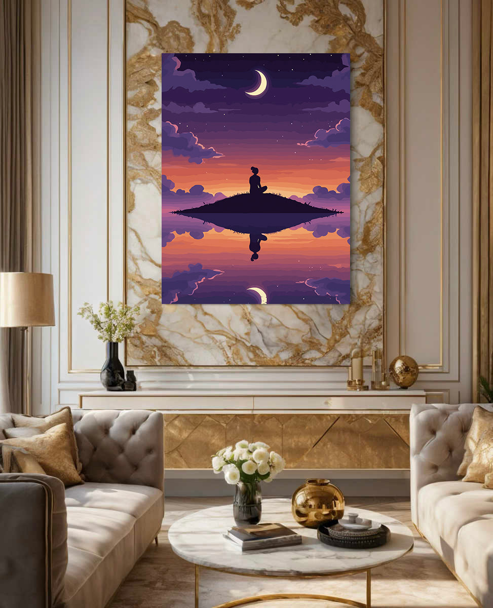 Set Pictură pe numere – Meditație Și Reflexie 6309