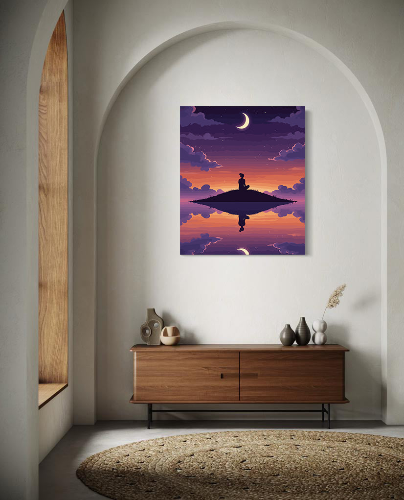 Set Pictură pe numere – Meditație Și Reflexie 6309