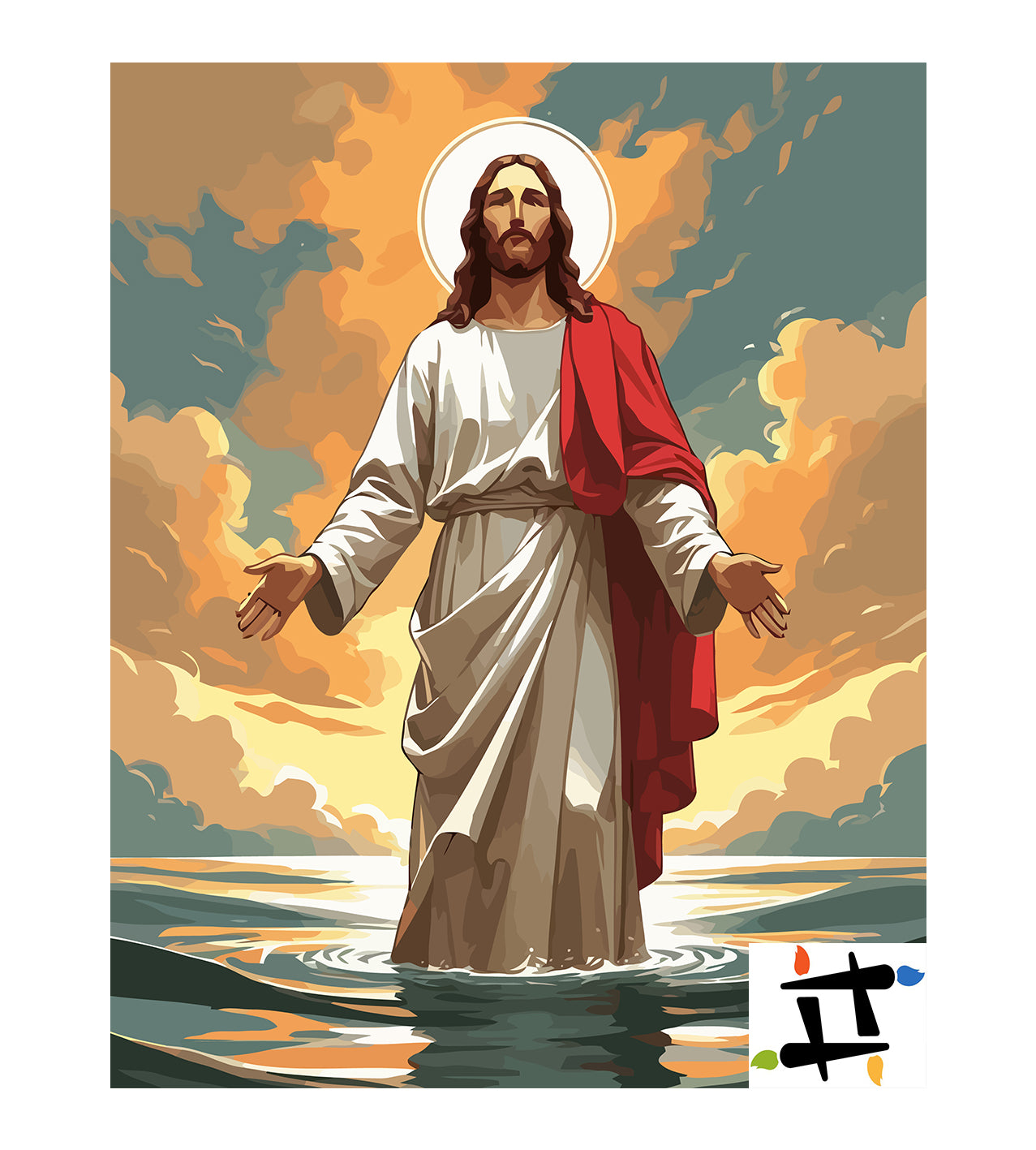 Set Pictură pe numere – Isus Hristos 6313