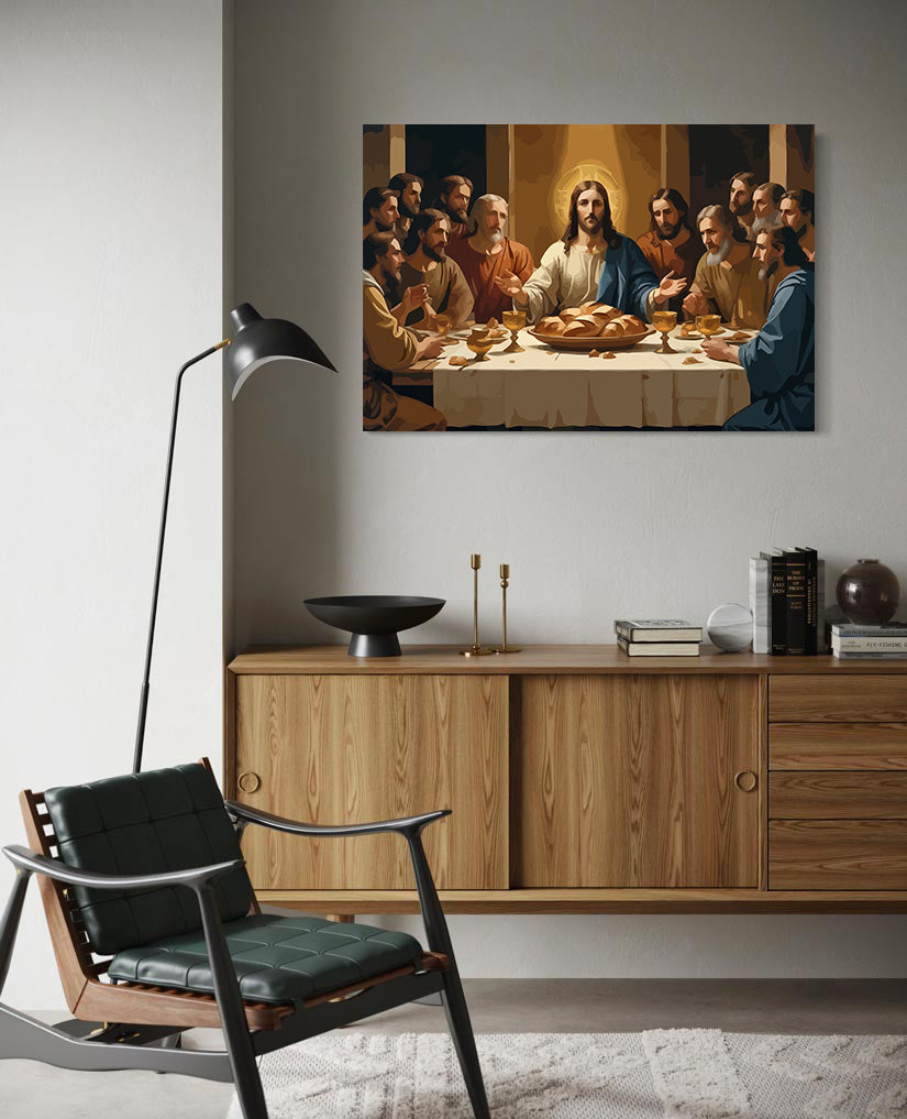 Set Pictură pe numere – Cina Domnului 6314