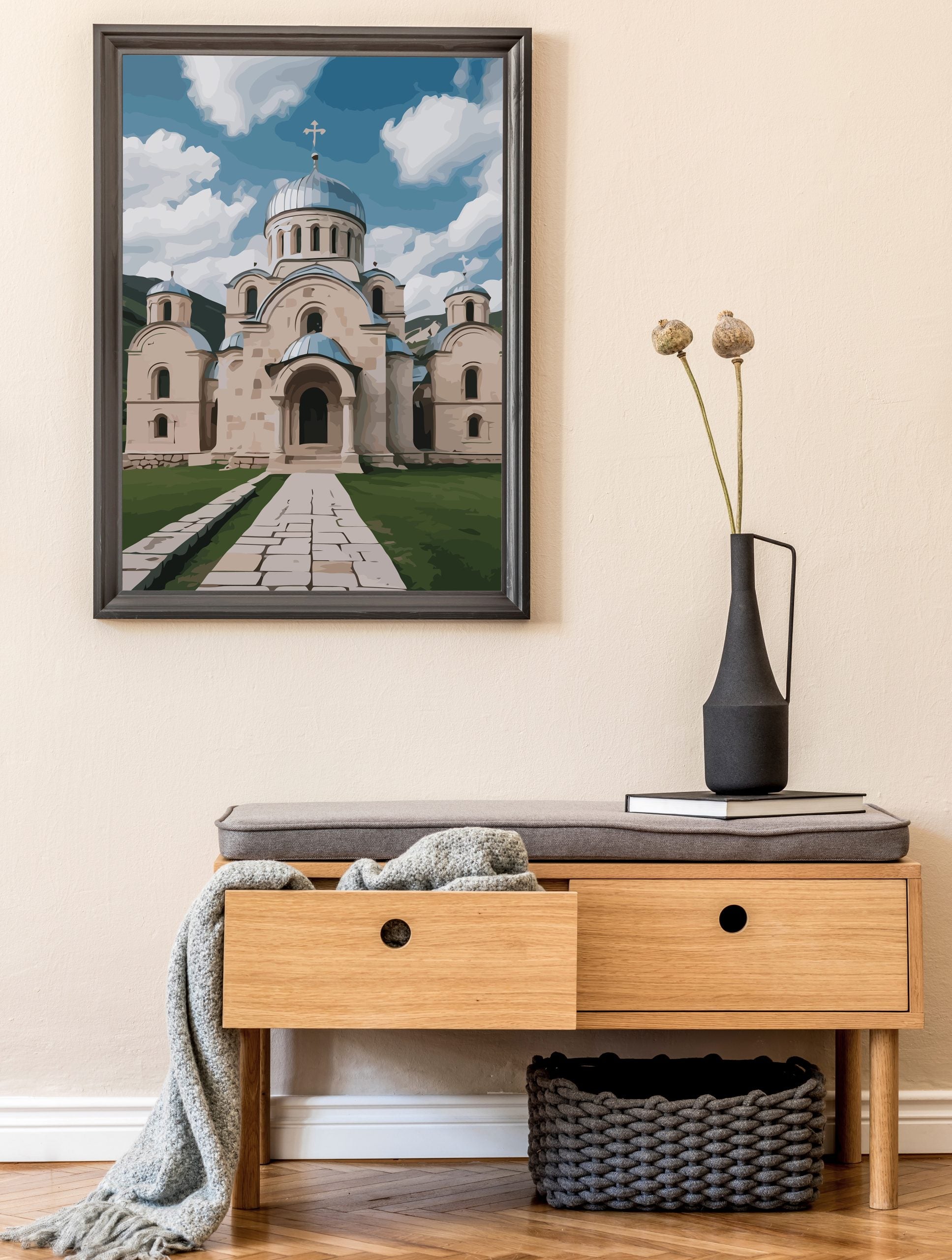 Set Pictură pe numere – Mănăstirea Gradač 6321