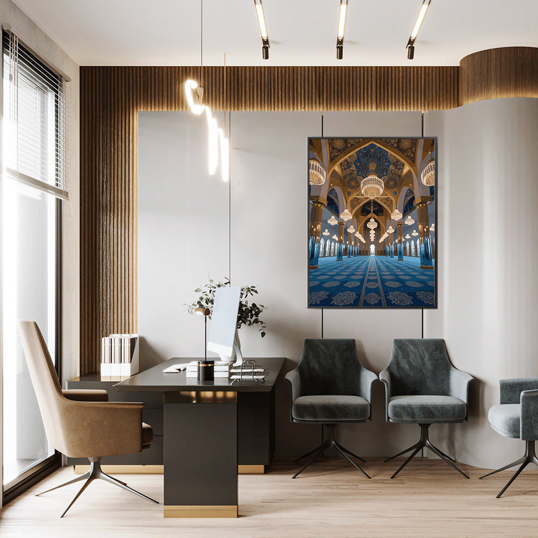 Set Pictură pe numere – Moscheea Sheikh Zayed 6325