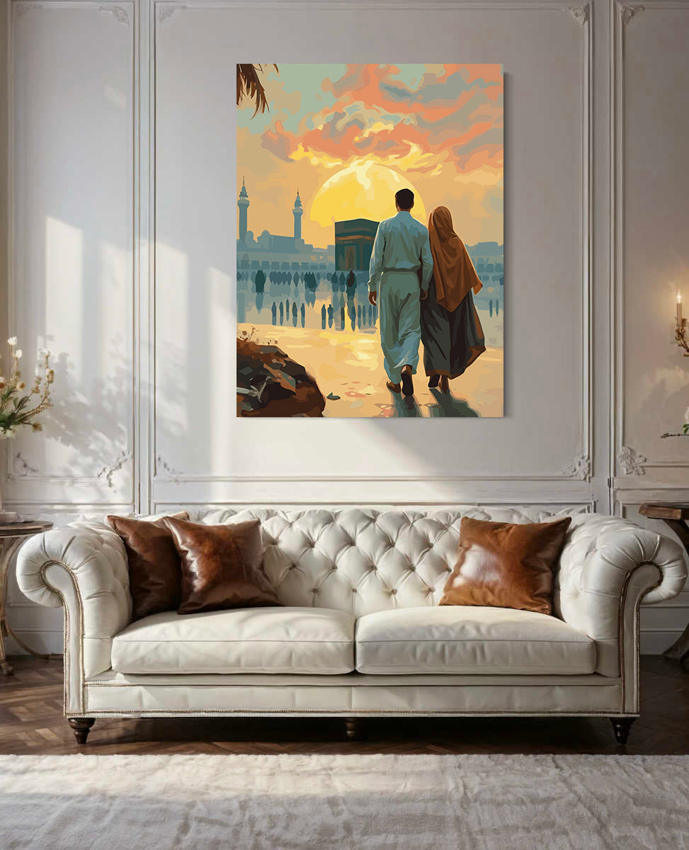 Set Pictură pe numere – Călătoria La Kaaba 6326