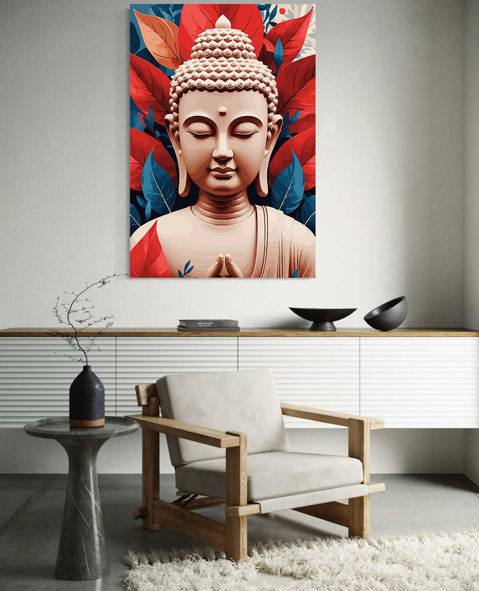 Set Pictură pe numere – Buddha În Meditație 6329