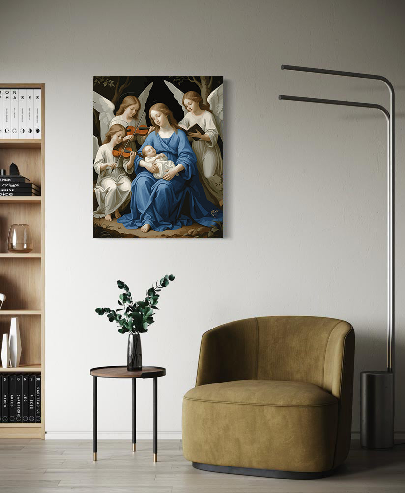 Set Pictură pe numere – Maica Domnului Cu Pruncul 6332