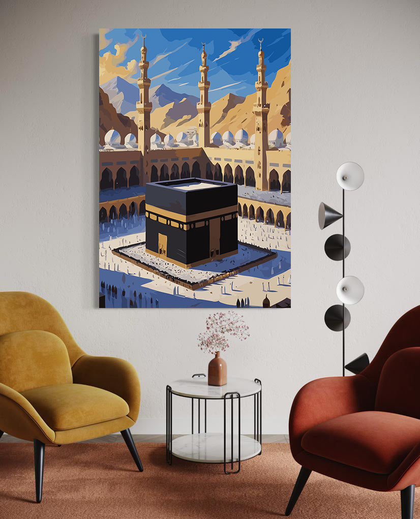 Set Pictură pe numere – Marea Moschee Din Mecca 6337