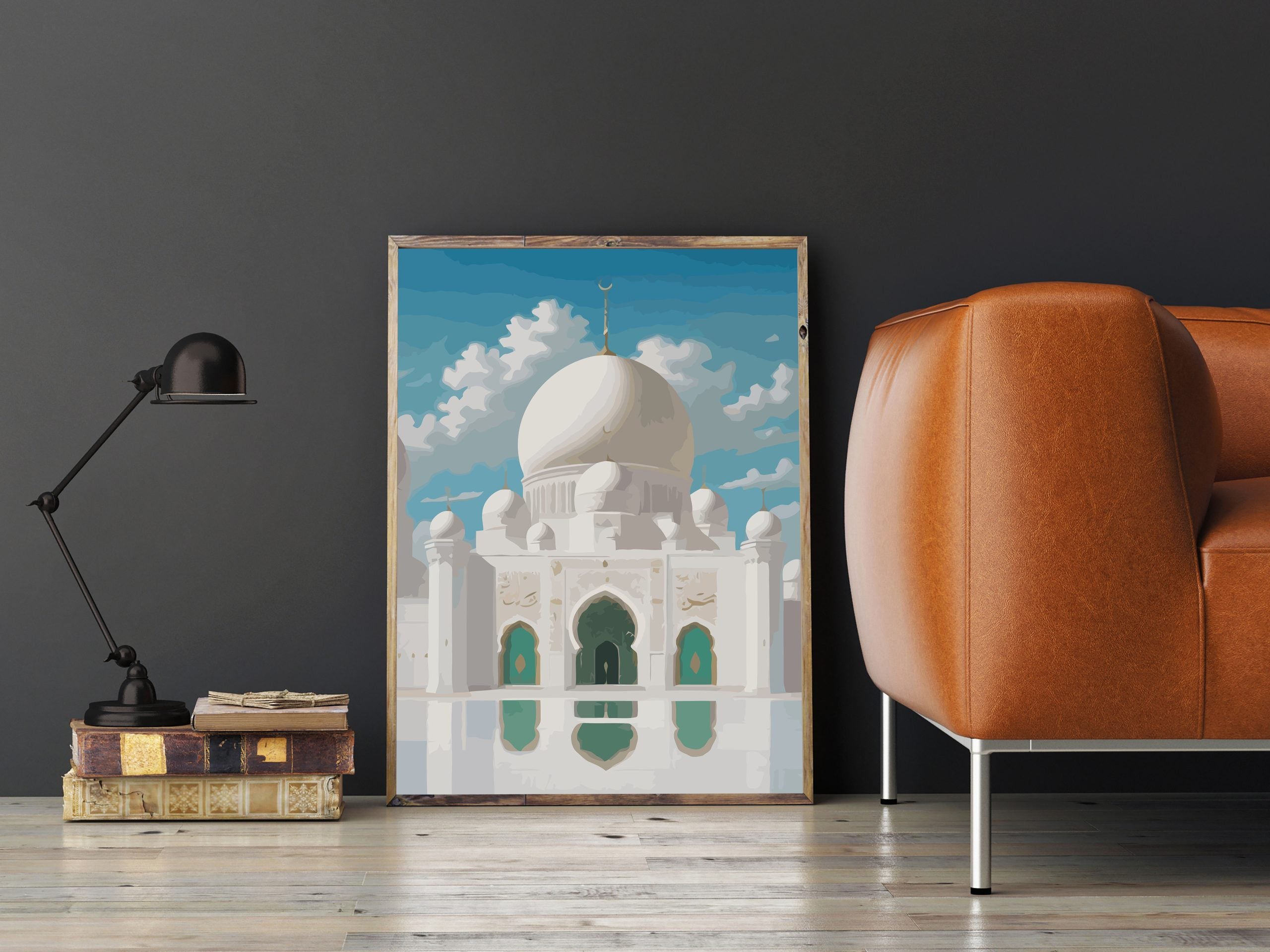 Set Pictură pe numere – Marea Moschee Sheikh Zayed 6341