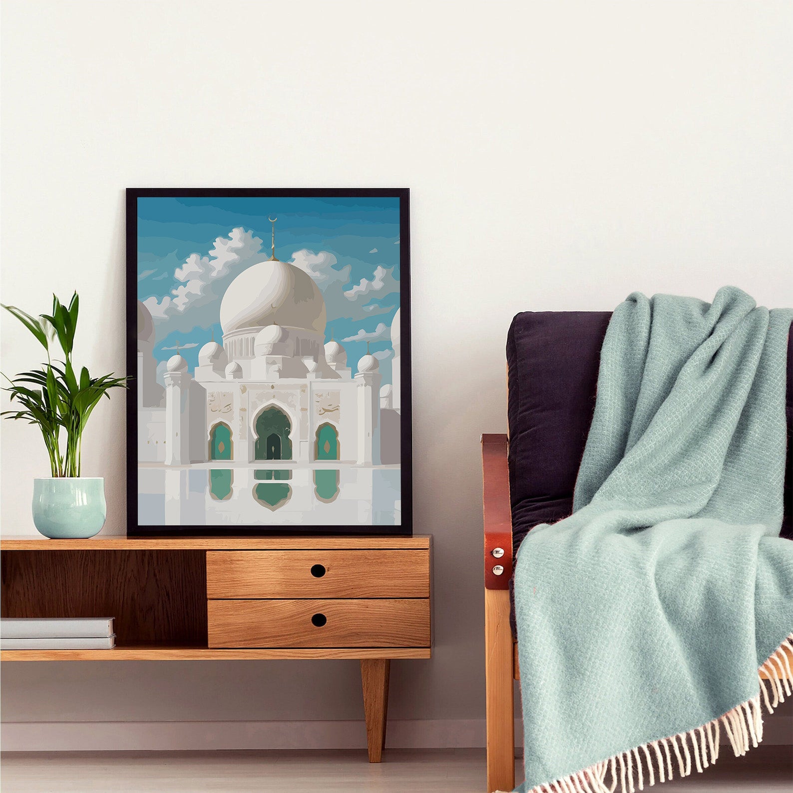 Set Pictură pe numere – Marea Moschee Sheikh Zayed 6341
