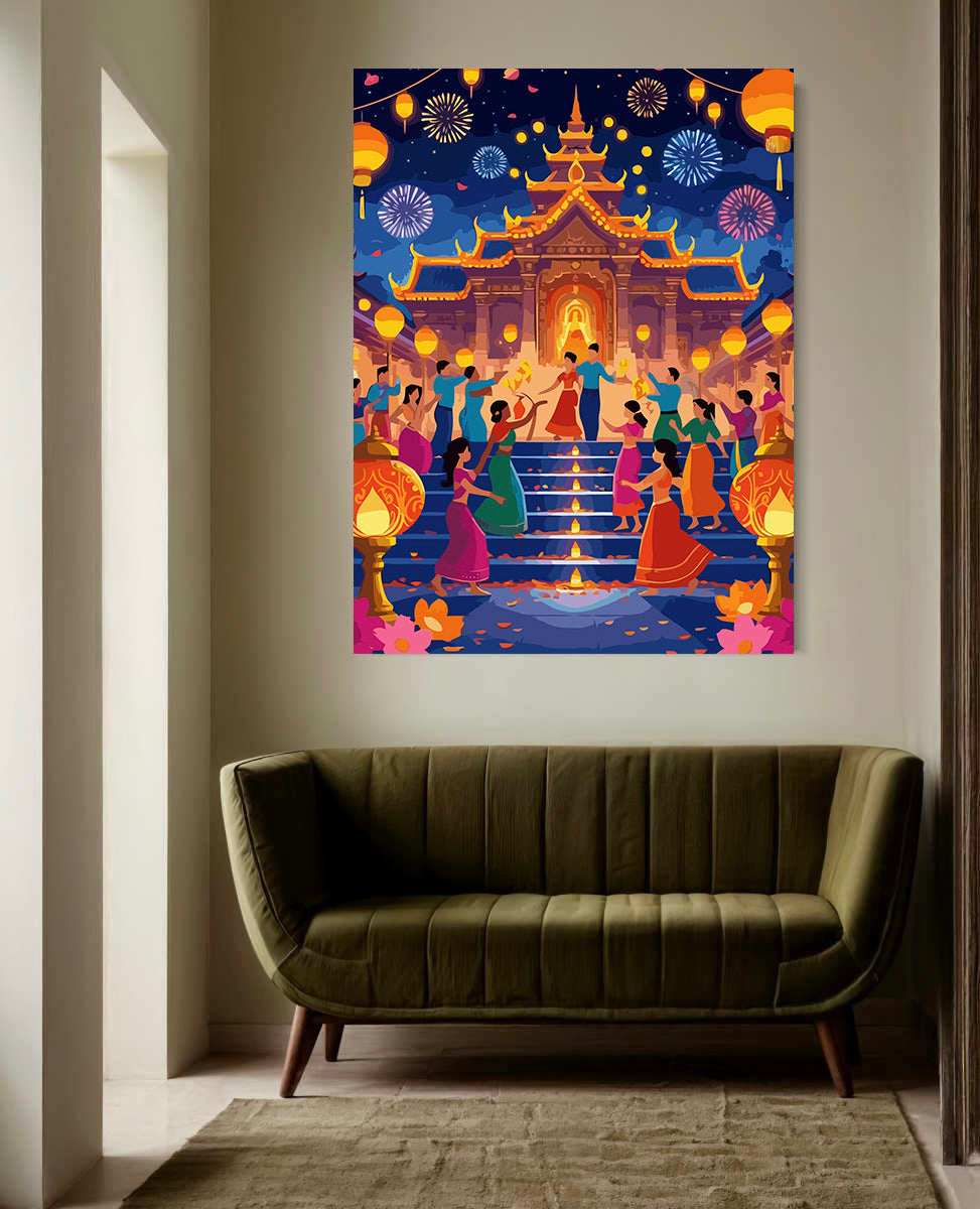 Set Pictură pe numere – Festivalul Luminilor 6346