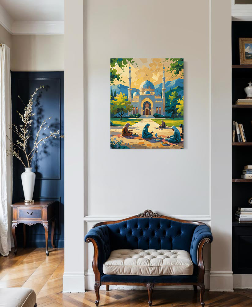 Set Pictură pe numere – Sărbătoarea De Ramadan 6351