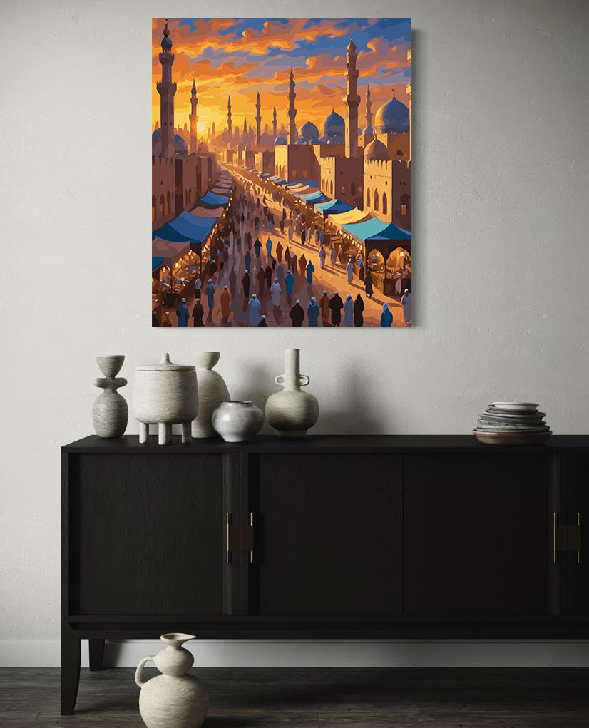 Set Pictură pe numere – Orientul Mijlociu La Apus 6368