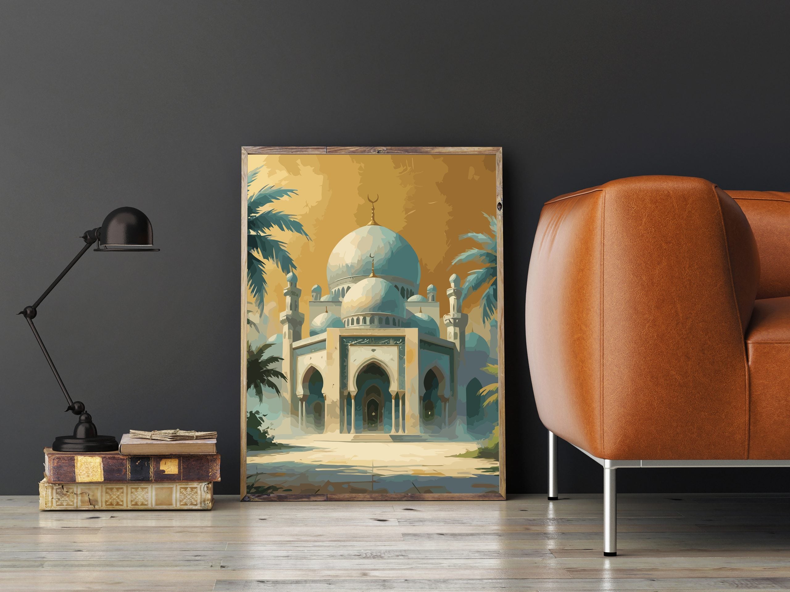 Set Pictură pe numere – Moscheea Poartă Către Cer 6380