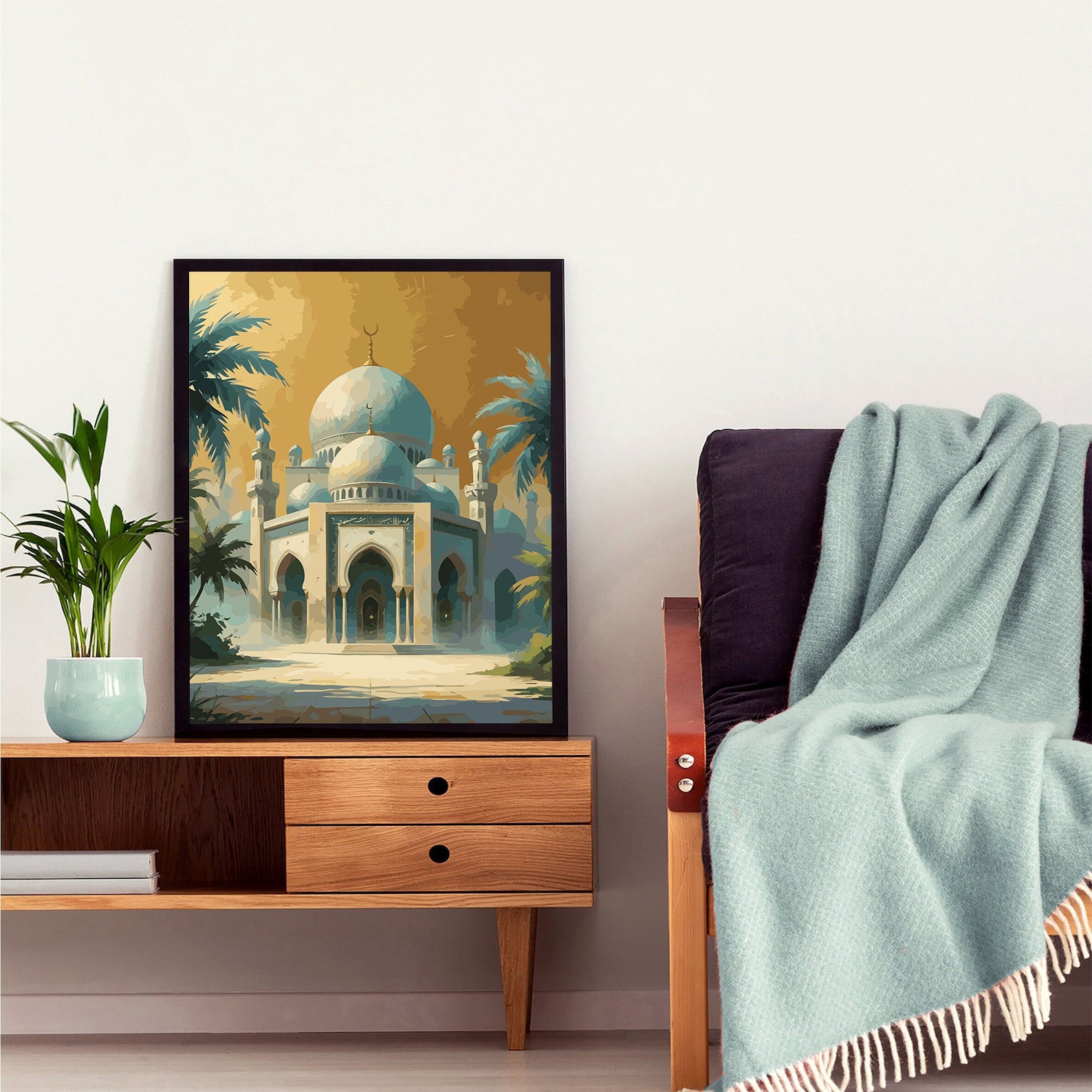 Set Pictură pe numere – Moscheea Poartă Către Cer 6380