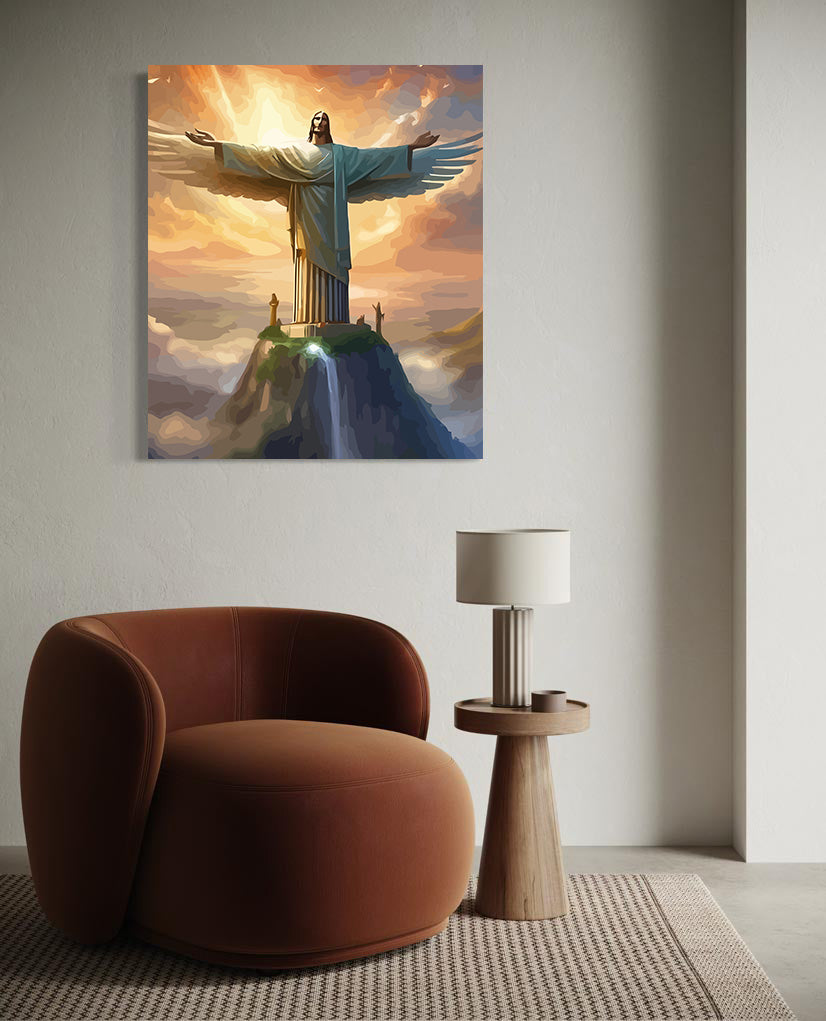 Set Pictură pe numere – Cristo Redentor 6391