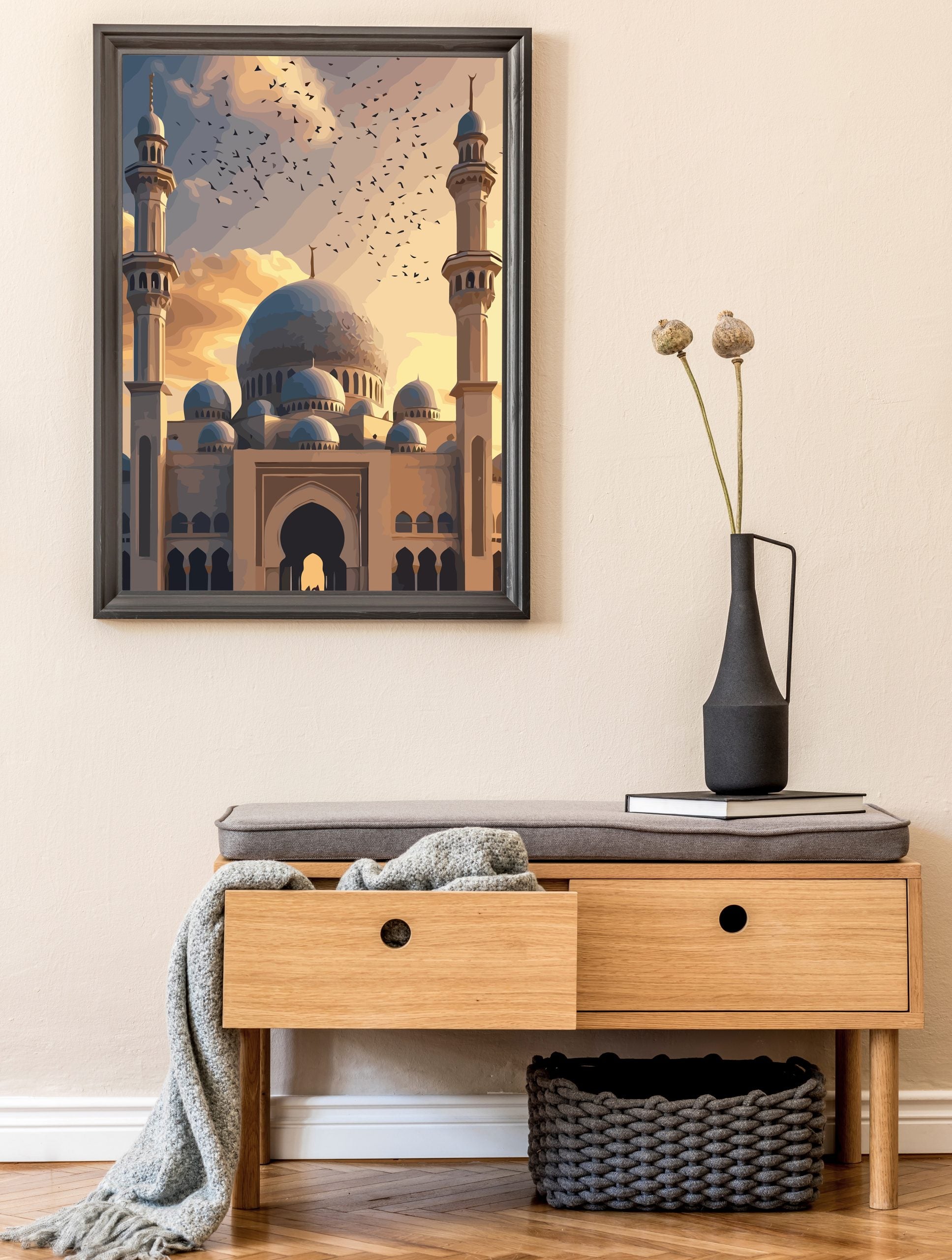 Set Pictură pe numere – Farul Cunoașterii Islamice 6394