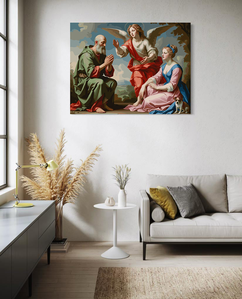 Set Pictură pe numere – Vestea Arhanghelului Gabriel 6397