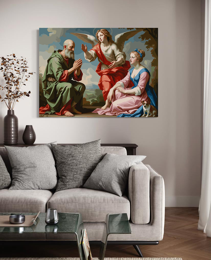 Set Pictură pe numere – Vestea Arhanghelului Gabriel 6397