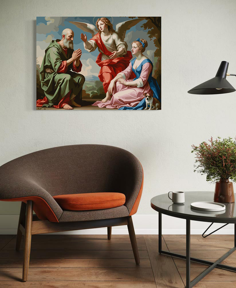 Set Pictură pe numere – Vestea Arhanghelului Gabriel 6397