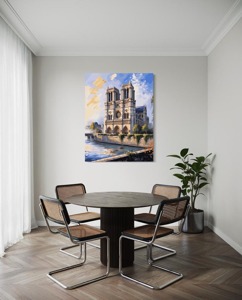 Set Pictură pe numere – Catedrala Notre Dame 6400