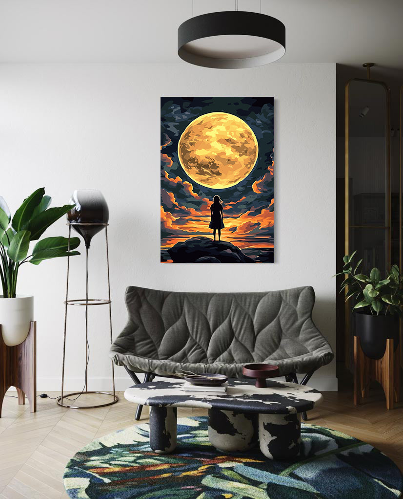 Set Pictură pe numere – De Vorbă Cu Lună 6424