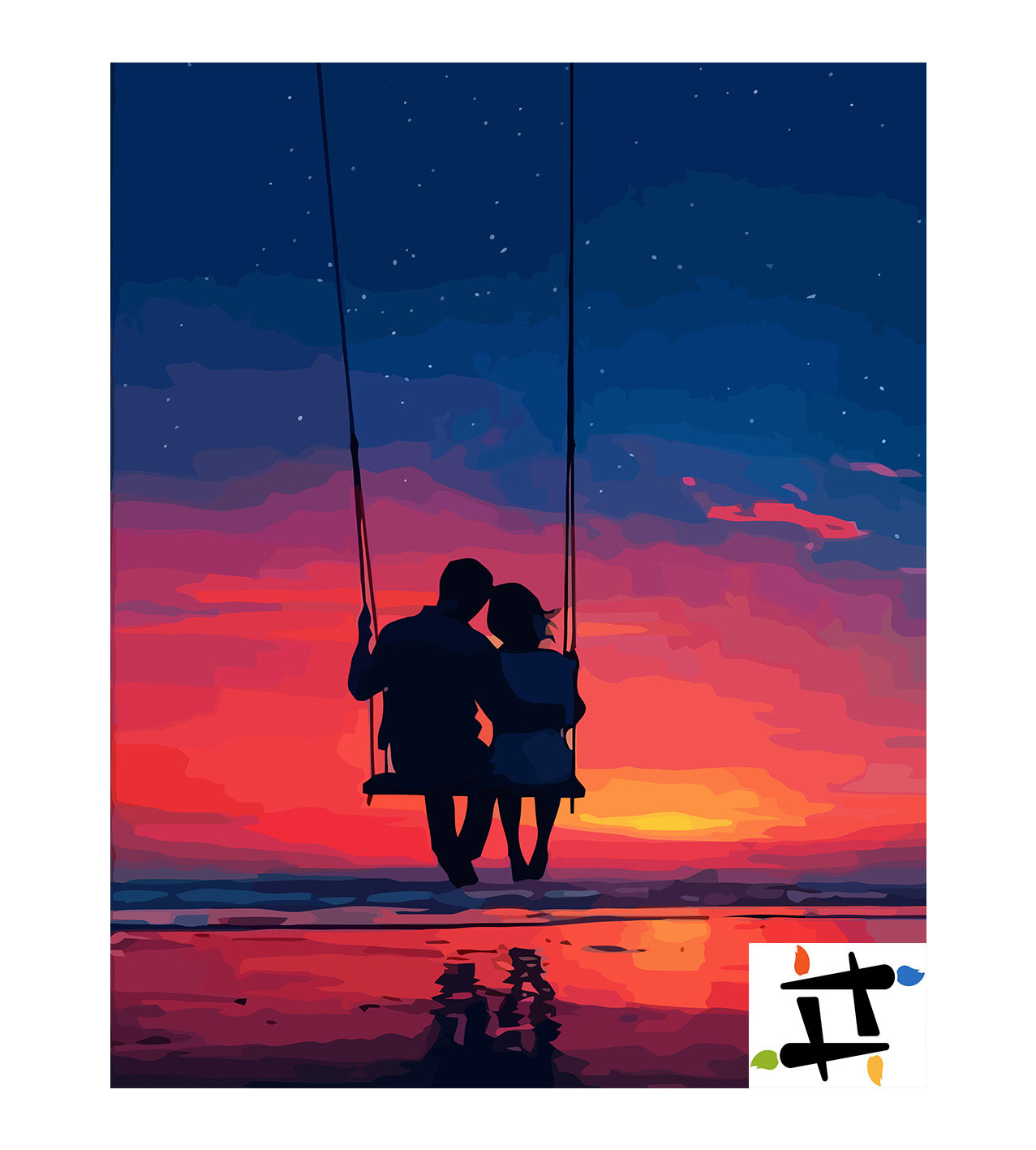 Set Pictură pe numere – Dragostea Veșnică 6429