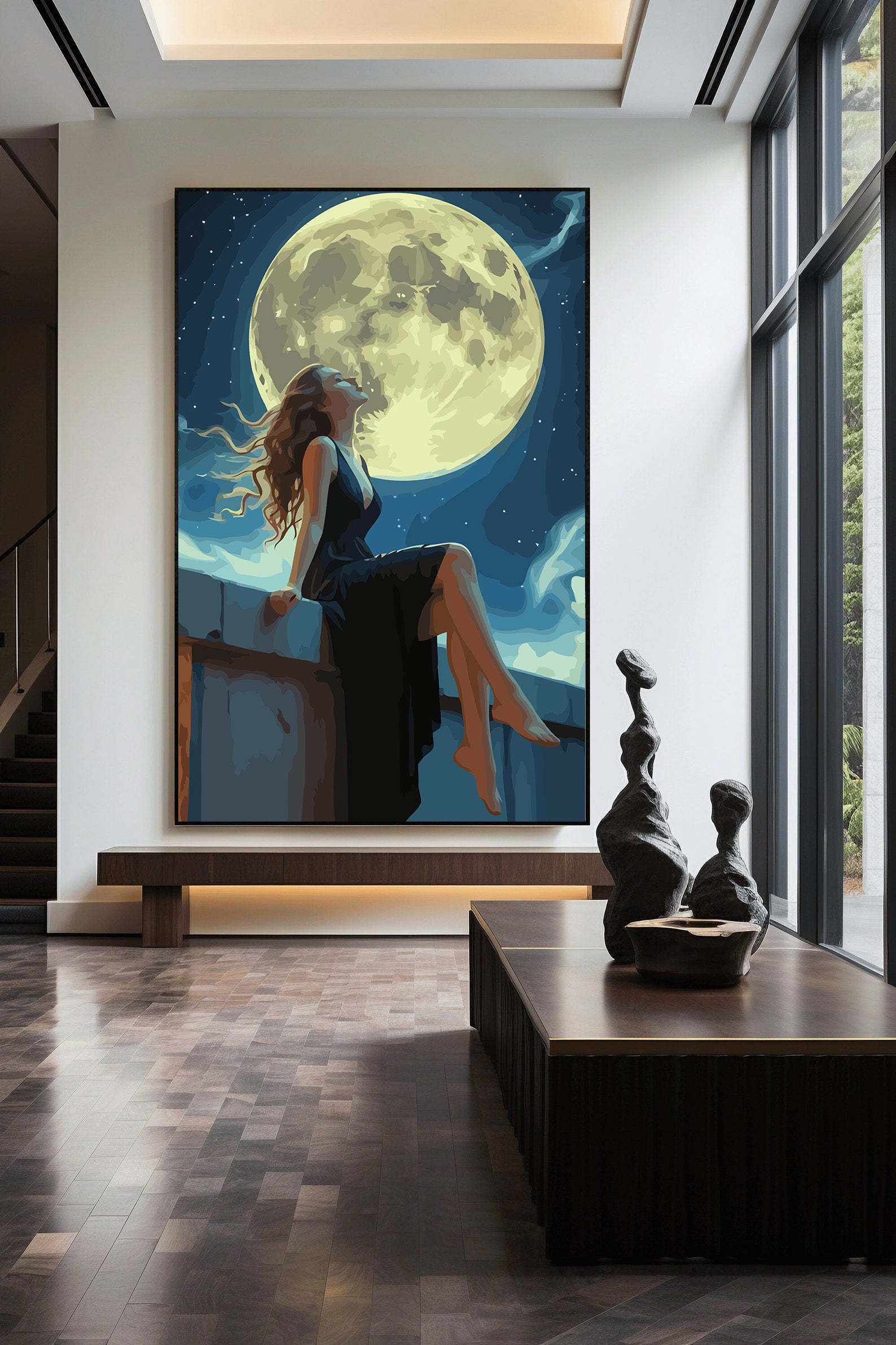 Set Pictură pe numere – De Vorbă Cu Luna 6431