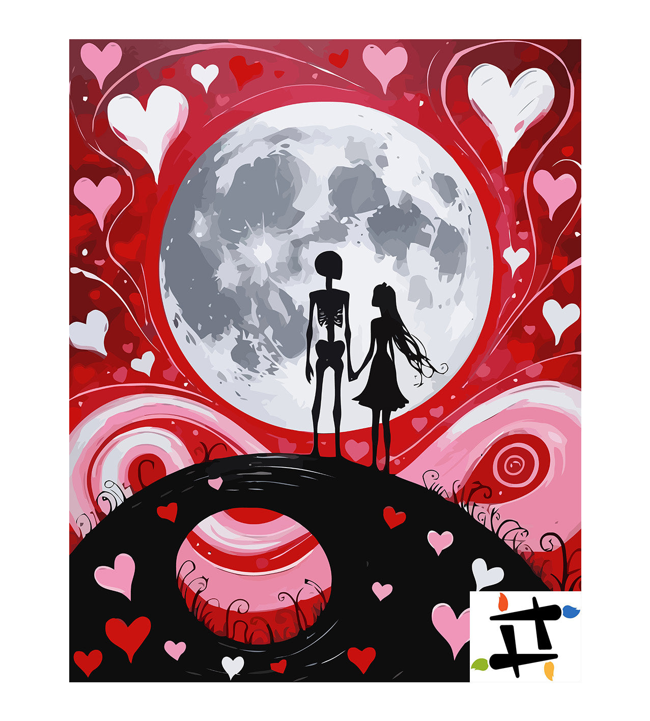 Set Pictură pe numere – Iubirea Nemărginită 6441