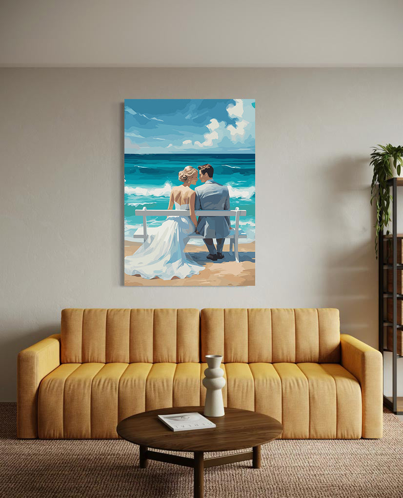 Set Pictură pe numere – Just Married 6449