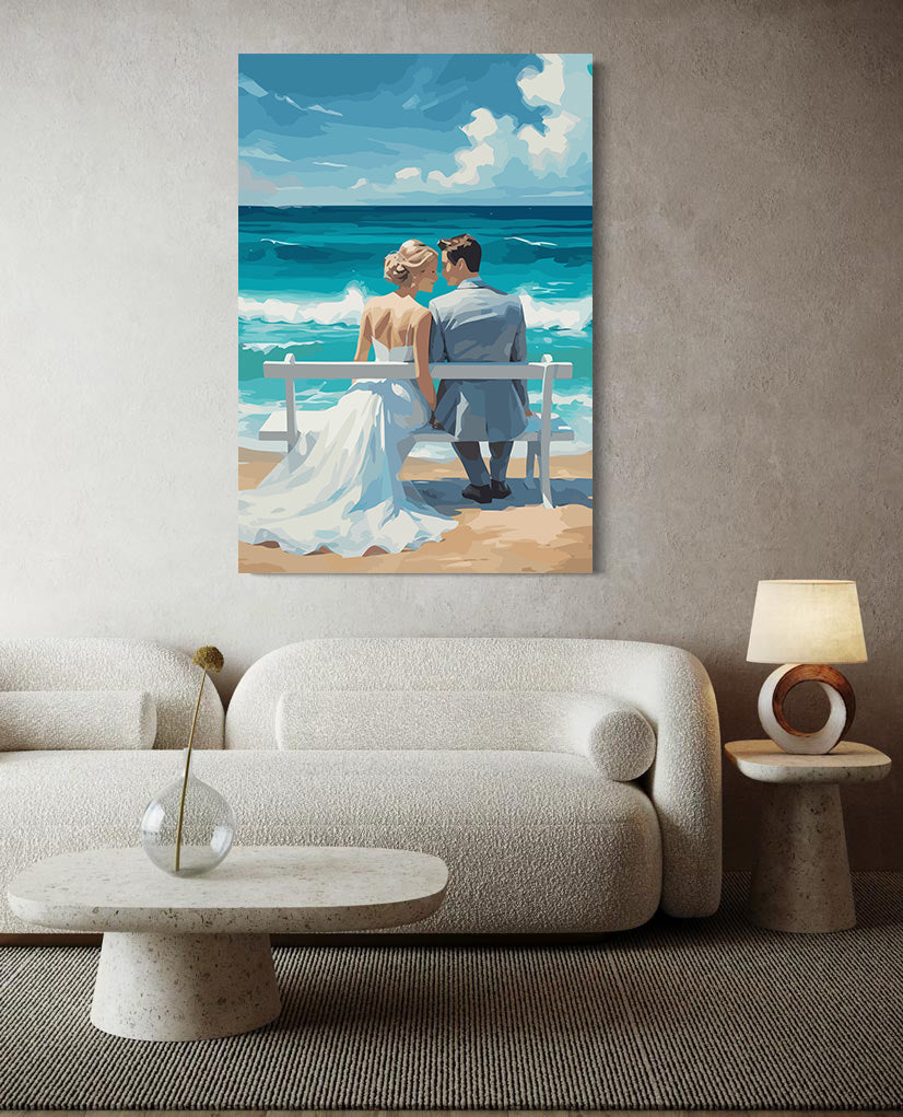 Set Pictură pe numere – Just Married 6449