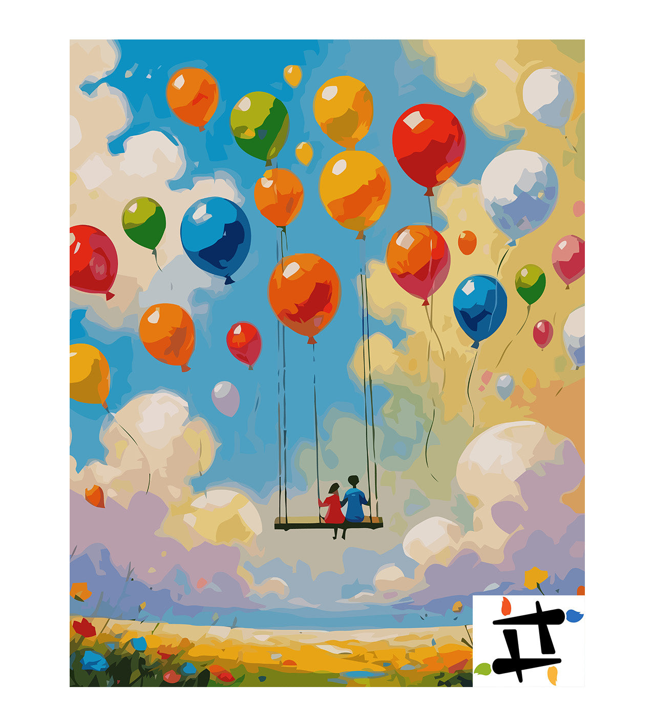 Set Pictură pe numere – Love Is In The Air 6450