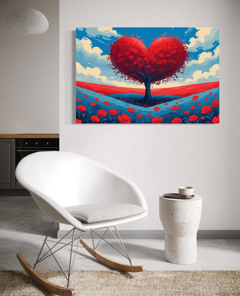 Set Pictură pe numere – Copacul Iubirii 6451