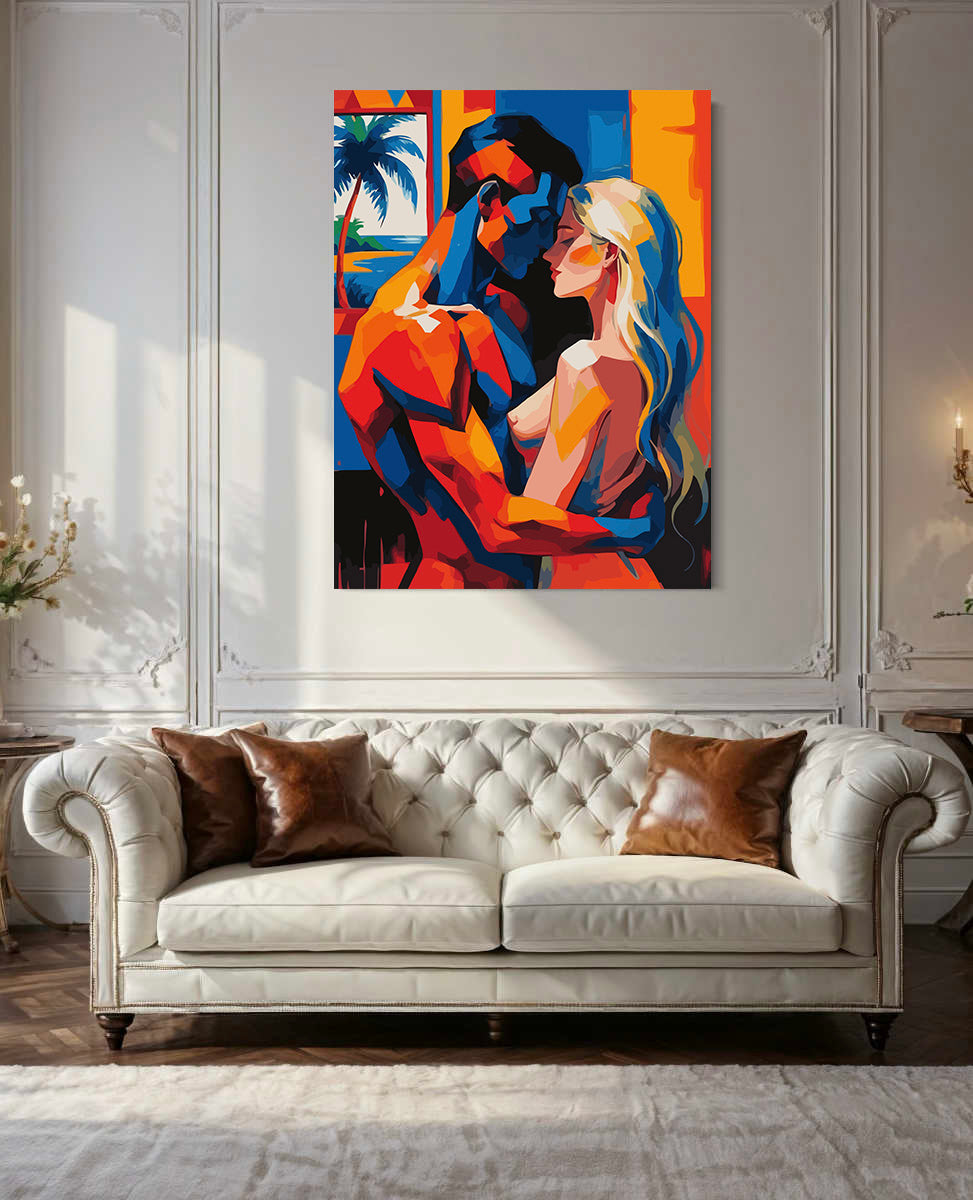 Set Pictură pe numere – Cuplu Îndrăgostit 6456