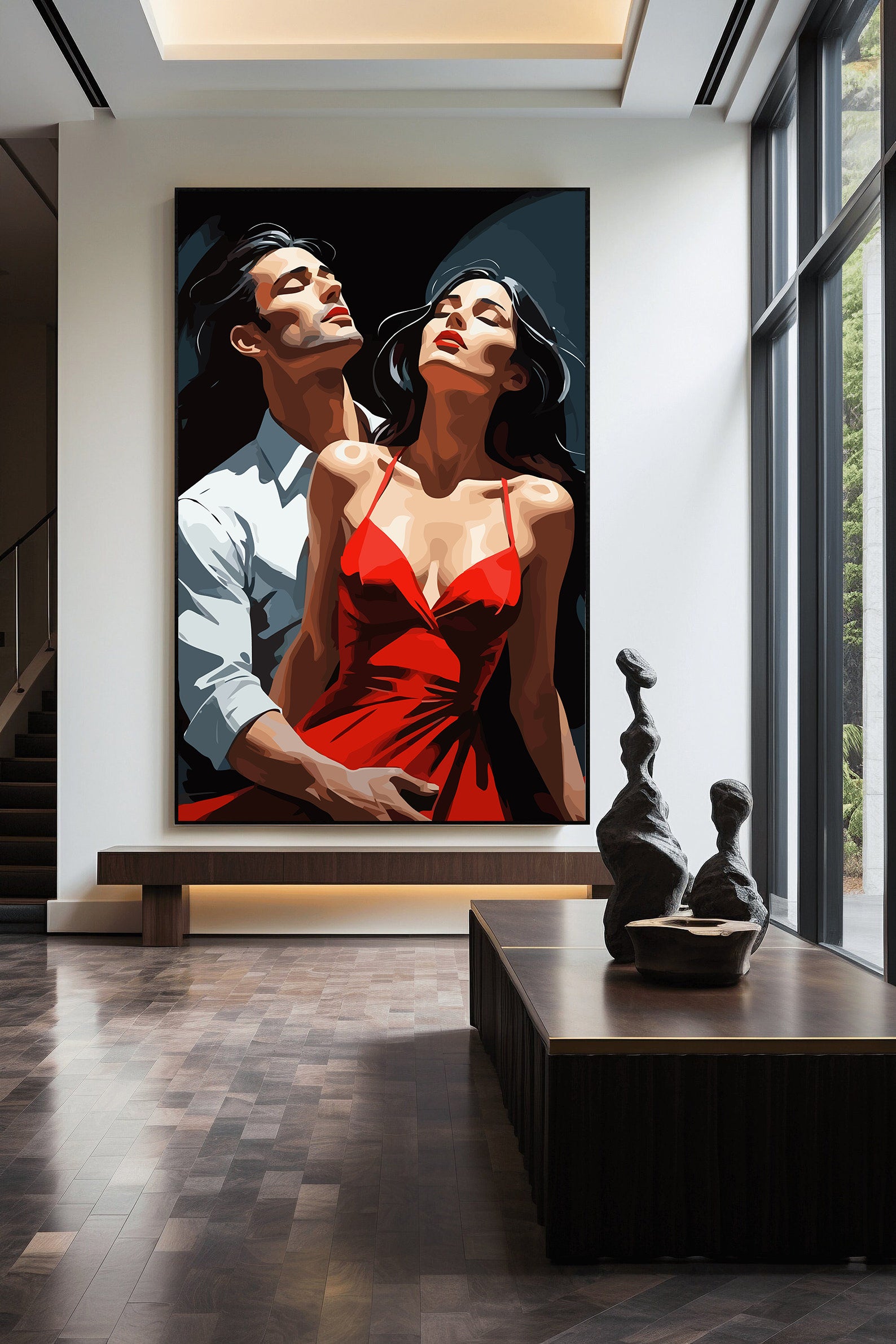 Set Pictură pe numere – Cuplu Sensual 6457