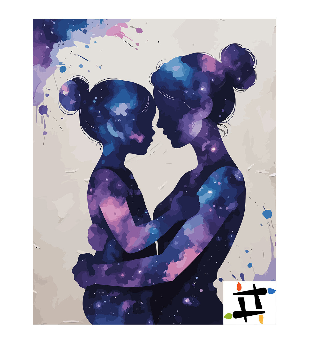 Set Pictură pe numere – Dragostea Maternă 6458