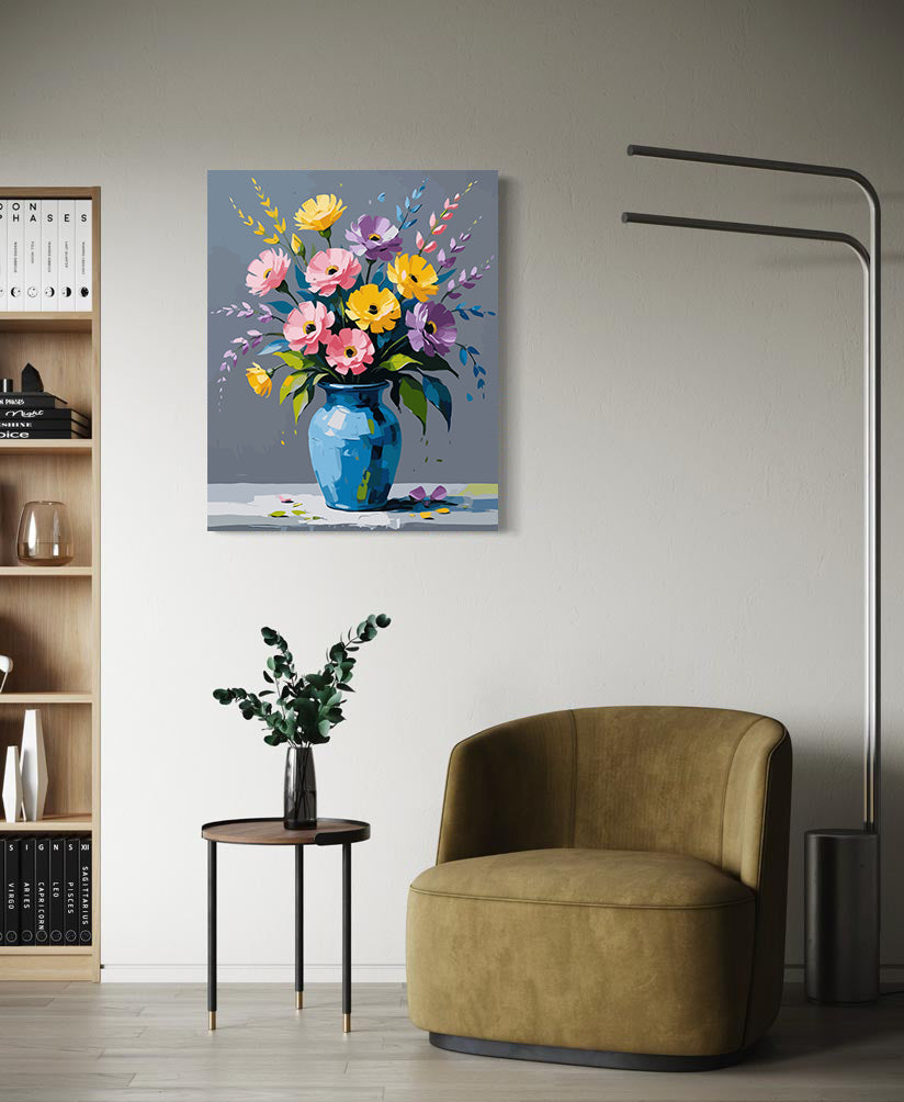 Pictura pe Numere – Ecouri de Lumina in Azur 6786
